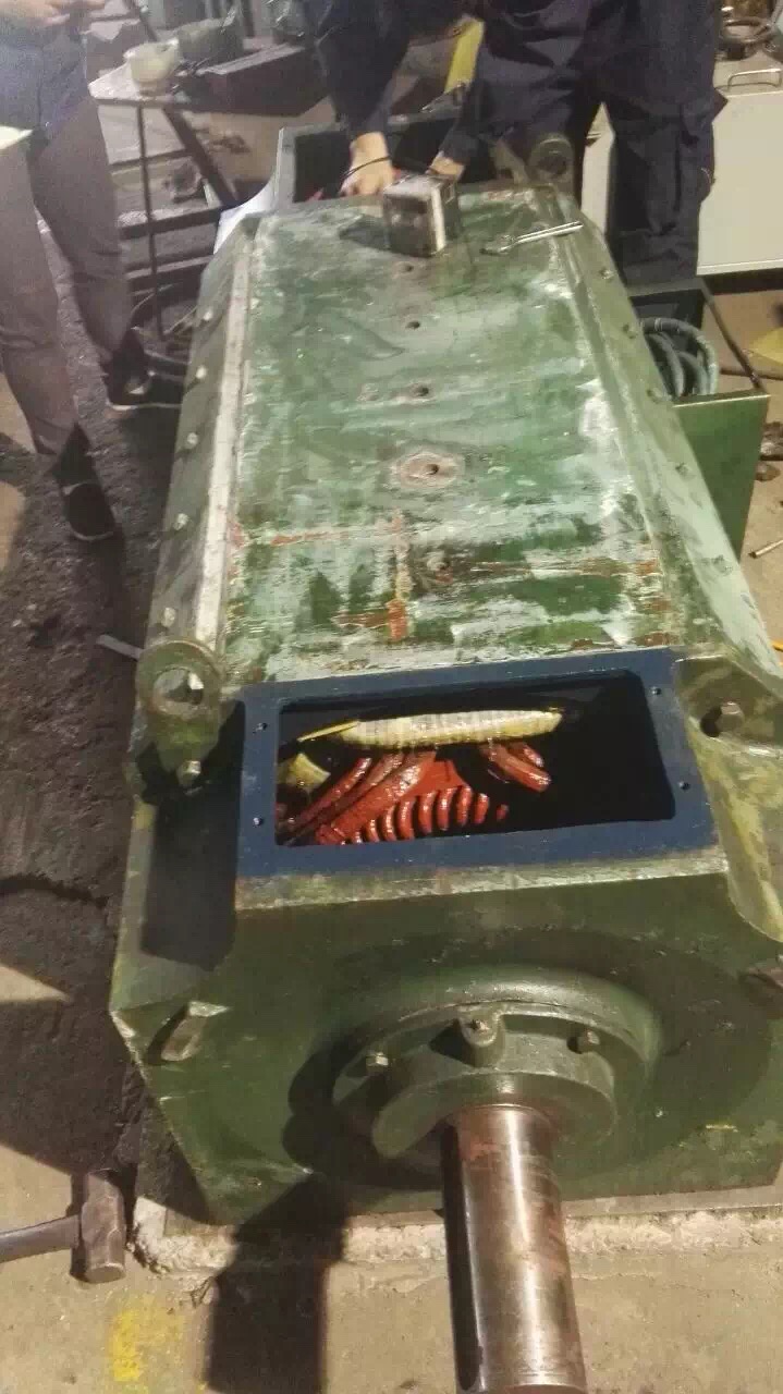 400KW直流電機完修