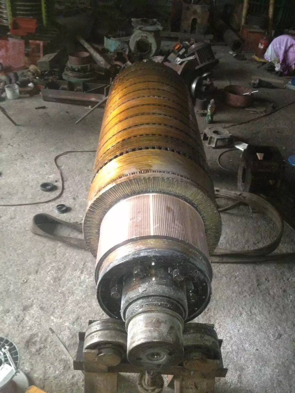 直流電機(jī)轉(zhuǎn)子維修